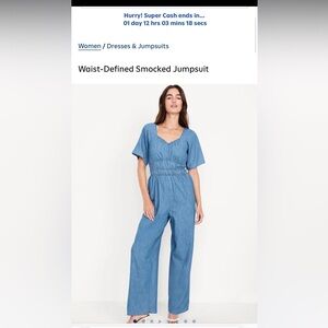 Old Navy Denim Jumper US XL NWT